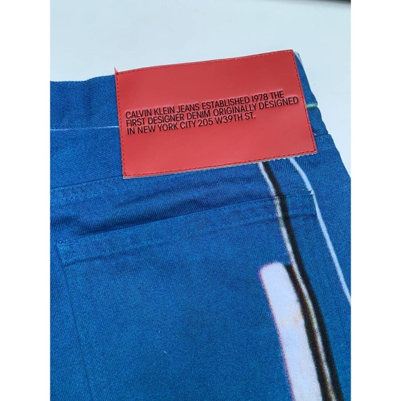 Raf Simons Americana Landscape Denim Jeans - Picture 8 of 12